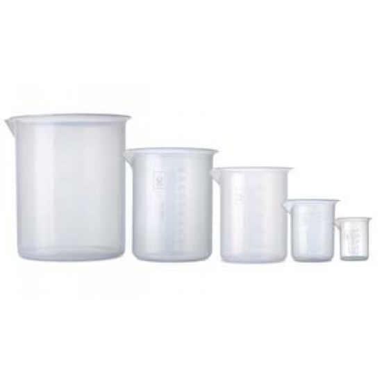 Plastic Beaker w/graduation (500 ml)