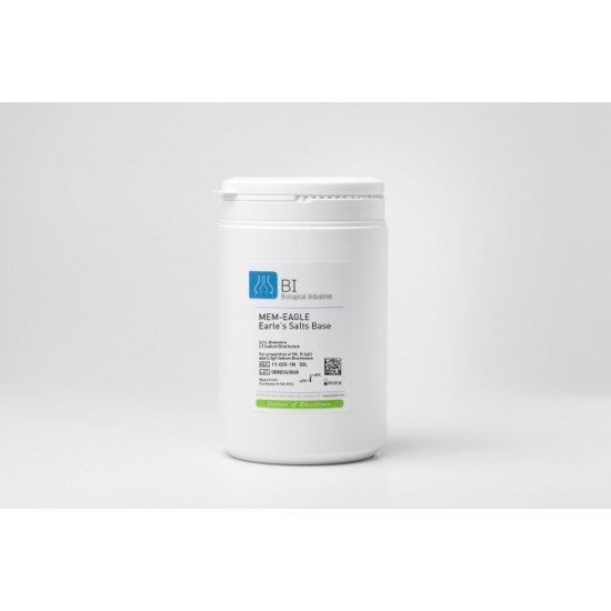 MEM-E Powder, Earle's Salts Base, with L-Glutamine, without Sodium Bicarbonate (1x1 lt)