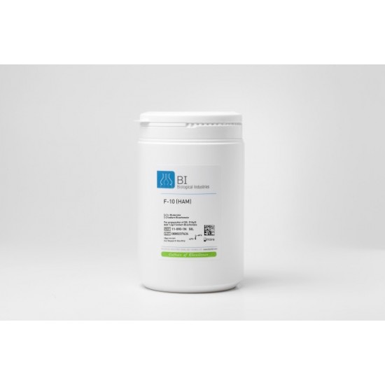 Nutrient Mixture F-10 (Ham's) Powder, with L-Glutamine, without Sodium Bicarbonate (1x1 lt)