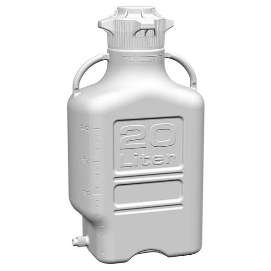 Carboy, 20L, PP, 120mm Cap, w Spigot Carboy, 20L, PP, 120mm Cap, w Spigot