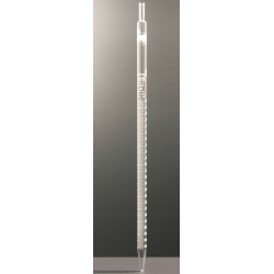 Graduated pipette. total delivery. white print. class A Normax, 0,001. 0,1 ml