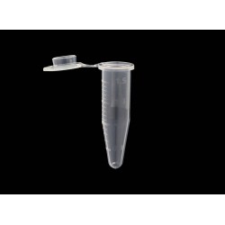 1.5 ml centrifuge tubes, DNase/RNase free, graduated (500 units)
