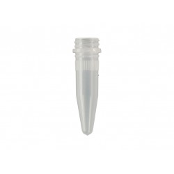 1.5 ml screw tubes, conical base, ribbed (500 units)