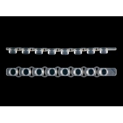 PCR Strip Caps, flat (120 units of 8 strips)