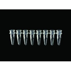 0.2 ml PCR Strips, standard (120 units of 8 strips)