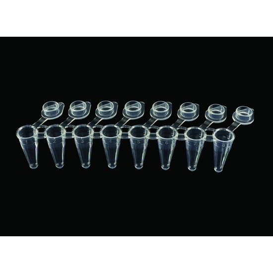 UltraFlux® i 0.1 ml PCR Strips with Caps (120 units of 8 strips)