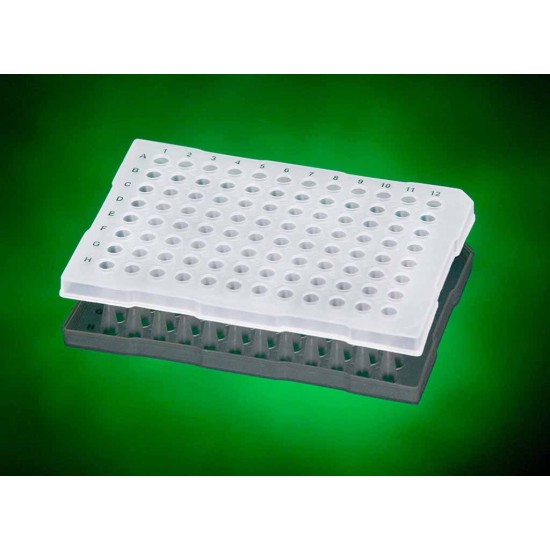 Semi-Skirted PCR Plate (96 wells), low profile (10 units)