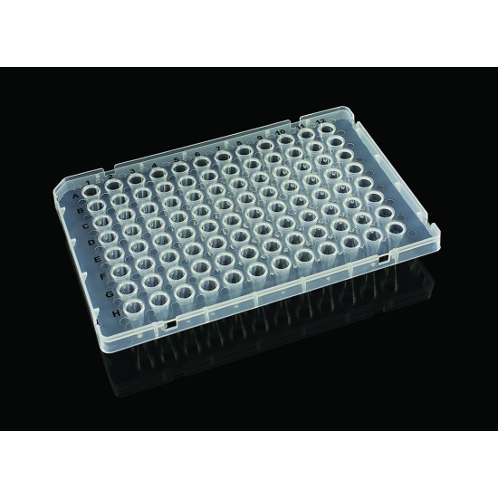 Semi-Skirted PCR Plate (96 wells), low profile, FAST type (10 units)