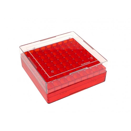 81 place CryoFreeze® Storage rack (1.0/1.8 ml tubes) 81 place CryoFreeze® Storage rack (1.0/1.8 ml tubes)