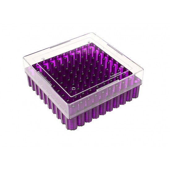 100 place CryoFreeze®Storage rack (1.0/1.8 ml tubes) 100 place CryoFreeze®Storage rack (1.0/1.8 ml tubes)