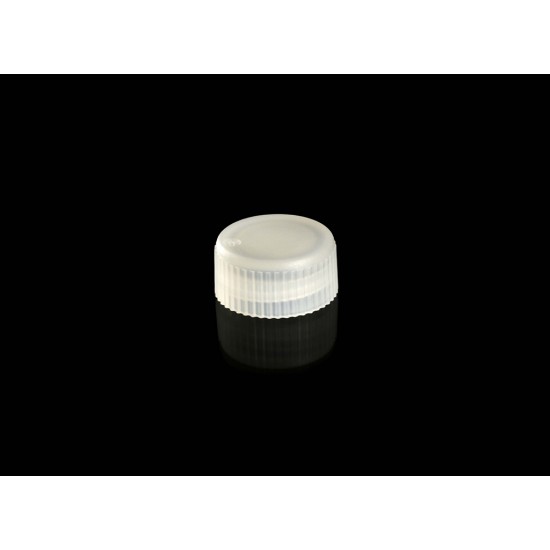Caps for screw tubes, standard, synthetic o-ring (500 units)
