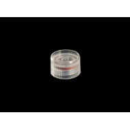Caps for screw tubes, insertable, synthetic o-ring (500 units)