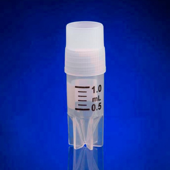 1.0 ml Externally Threaded CryoFreeze® (CF) Tubes, stargrip base (50 units)
